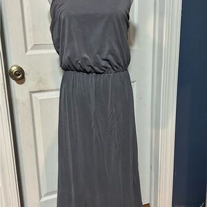 Gray Sleeveless Dress